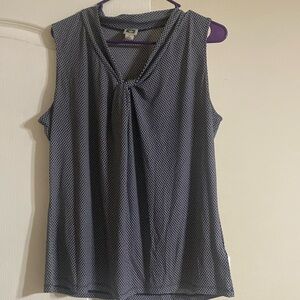 Anne Klein sleeveless blouse